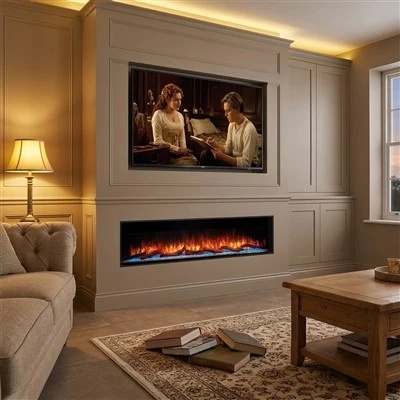 3 جانبی شومینه الکتریکی 1800mm